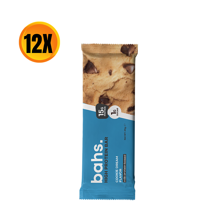 Bahs High Protein Bar 45g 12 Adet