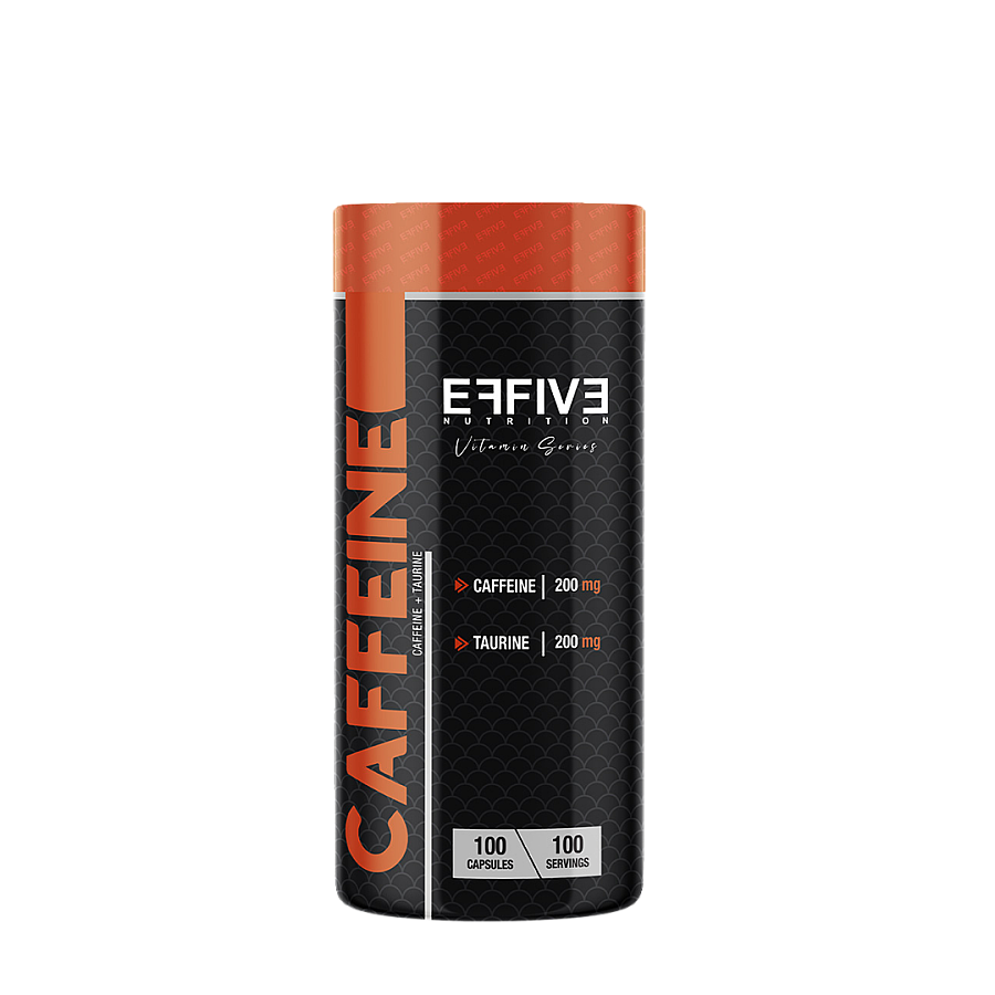 Effive Caffeine Taurine 100 Kapsül