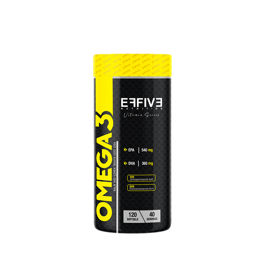 Effive Nutrition Omega 3 120 Kapsül