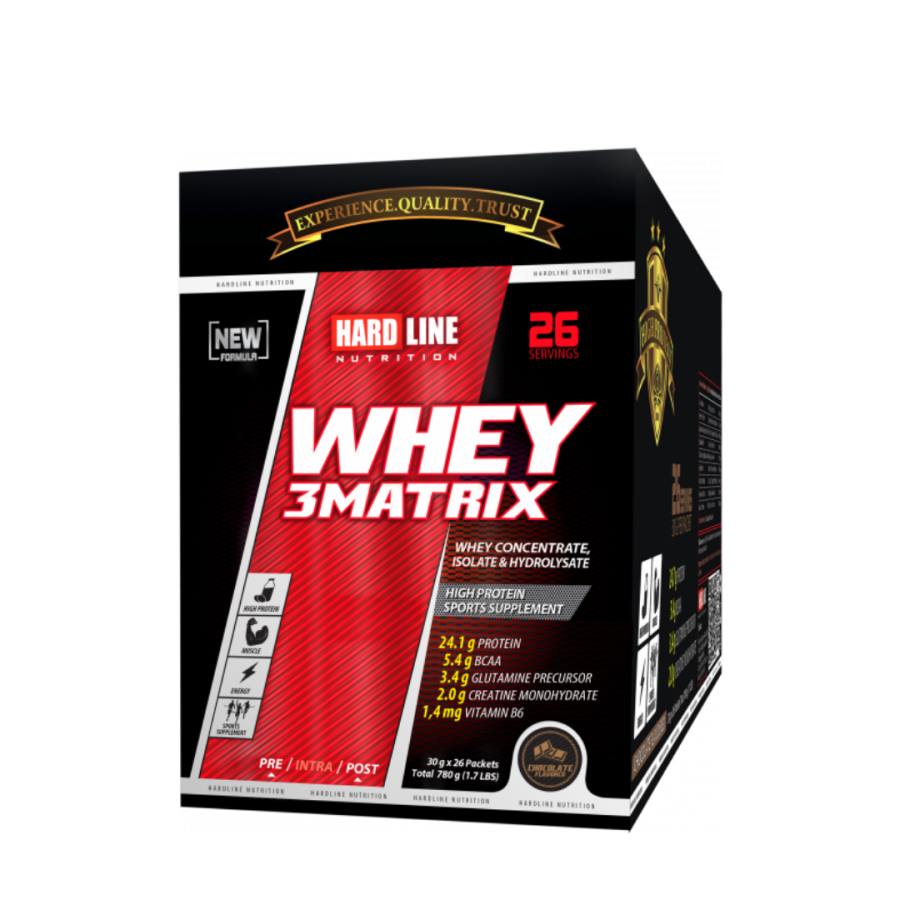 Hardline Whey 3Matrix Tek Kullanımlık 26 Adet 780gr