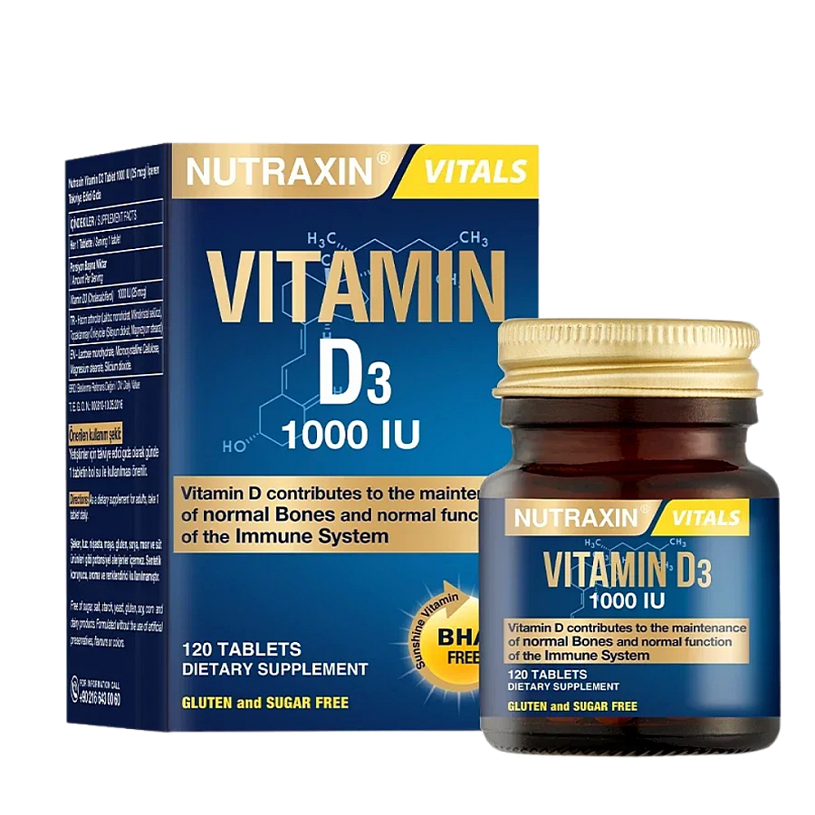 Nutraxin D3 120 Tablet