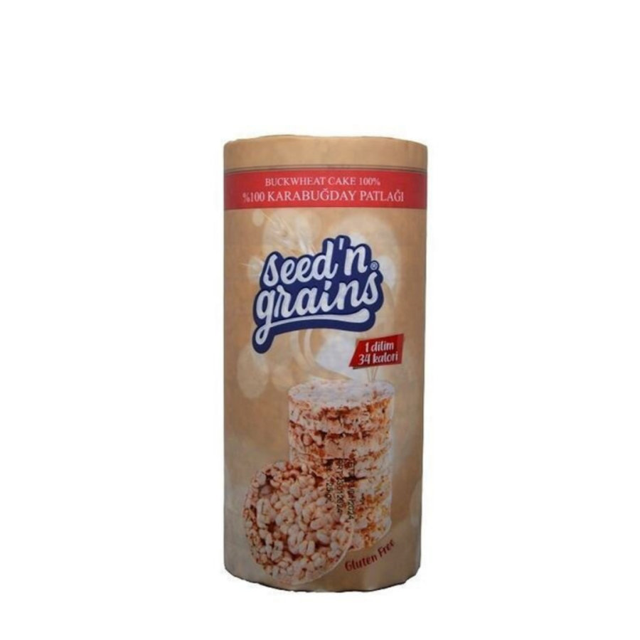 Seedn Grains Karabuğday Patlağı 120gr