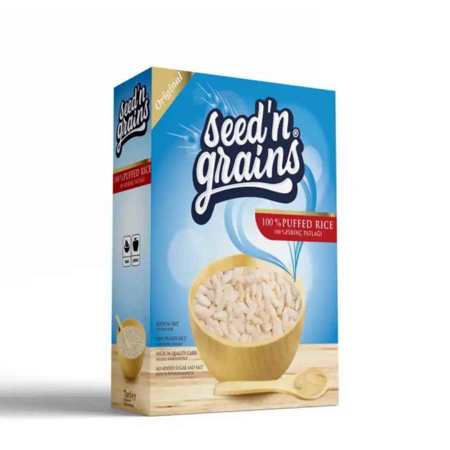 Seedn Grains Pirinç Patlağı 200gr